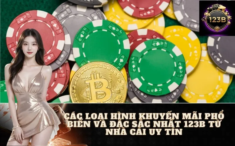 Các Loại Hình Khuyến Mãi Phổ Biến và Đặc Sắc Nhất 123B Từ Nhà Cái Uy Tín
