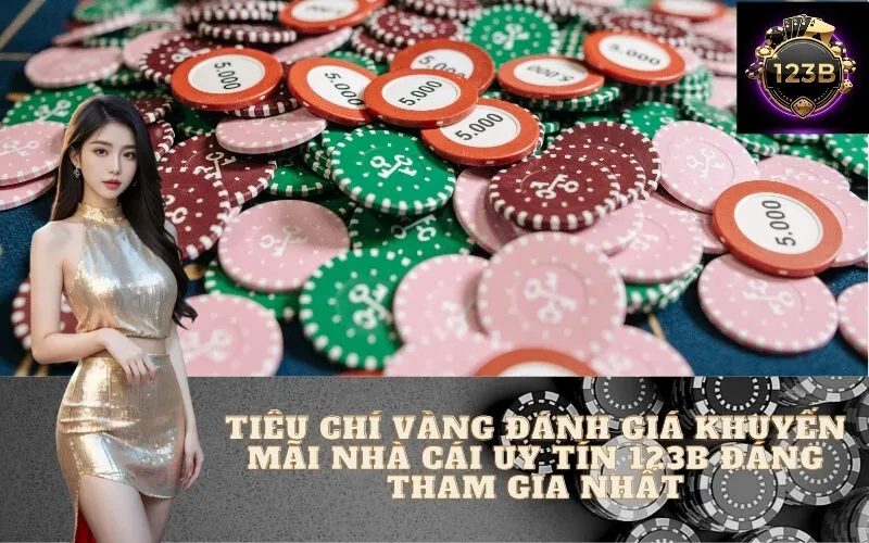 Tiêu Chí Vàng Đánh Giá Khuyến Mãi Nhà Cái Uy Tín 123B Đáng Tham Gia Nhất