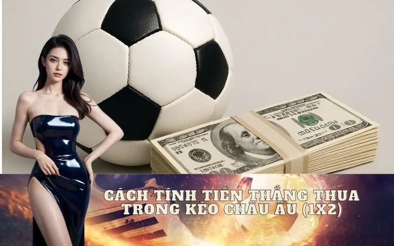 Cách tính tiền thắng thua trong Kèo Châu Âu (1X2)