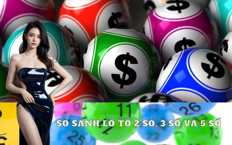 So sánh Lô tô 2 số, 3 số và 5 số